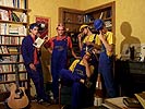 atelier tordu, groupe rock de Vendee, en bleus de travail
