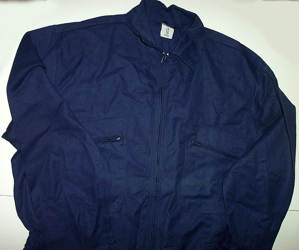combinaison travail bleu marine neuve