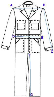 combinaison bleu travail occasion