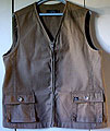 gilet  toile marron mat de misaine occasion