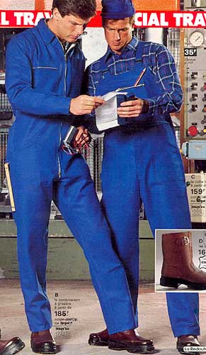bleus de travail la redoute 1990