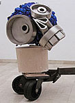 bleus et sculpture