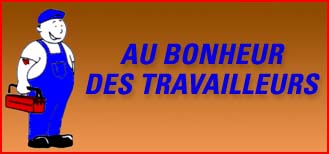 dessin de pub bleu de travail