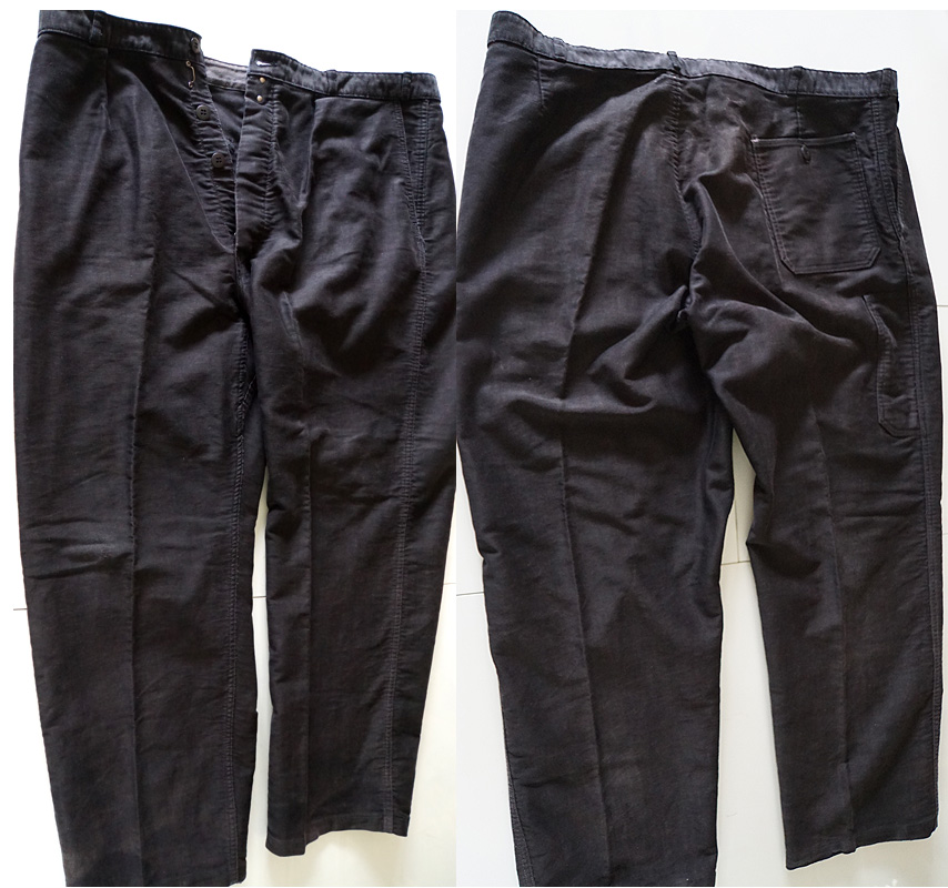 pantalon ancien menuisier